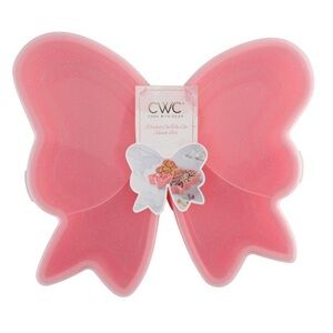 Cook With Color Large Sparkle Bow Snack Box Food Storage Container Valentine